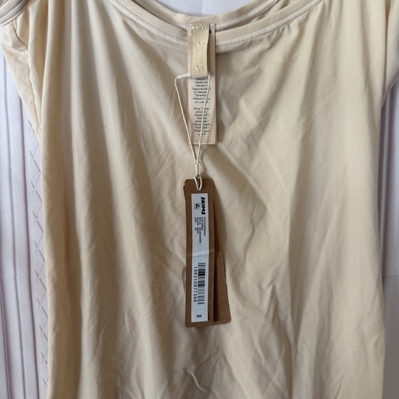 Skims Fits Everybody Slip Mini Dress Size XS In Sand  NWT $68 Stretchy - Picture 10 of 10